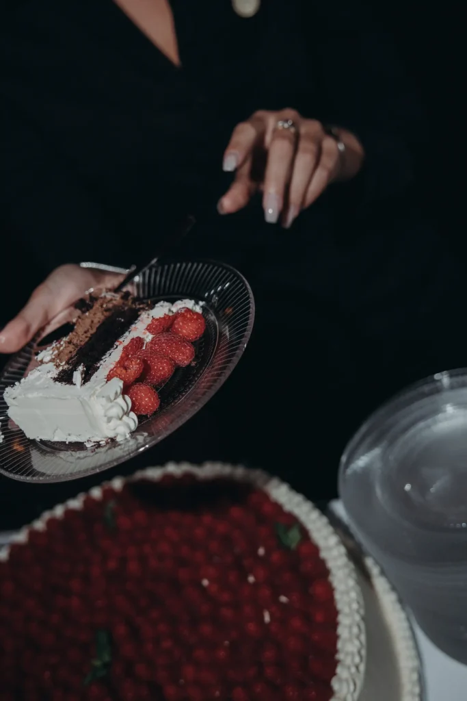 Dessert till event på Berns hotel