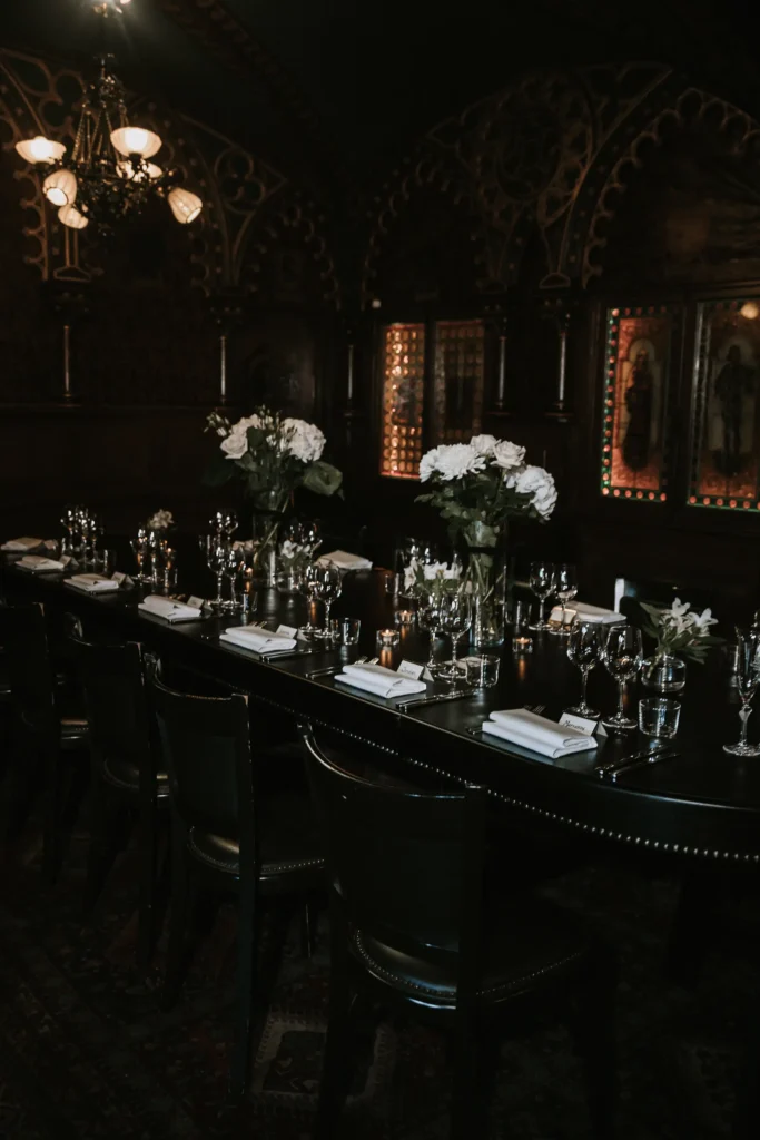 Middag för event på Berns hotel