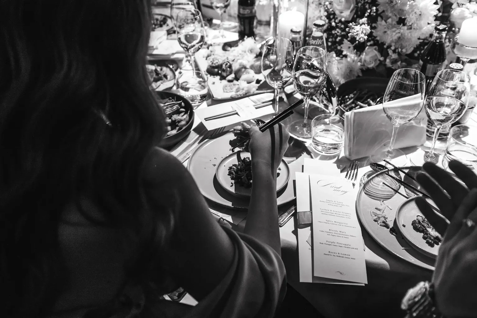 Middag på Berns hotel för bröllop och event