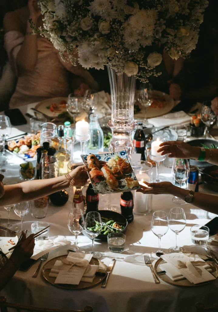 Middagsevent och bröllopsmiddag på Berns hotel